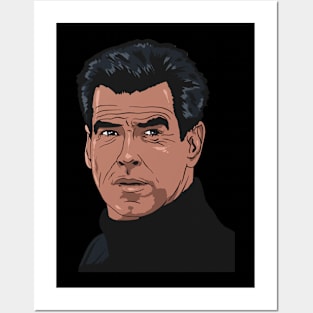 pierce brosnan Posters and Art